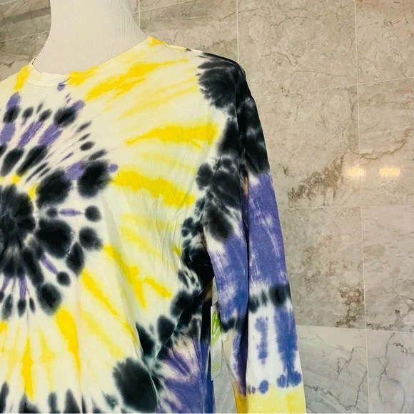 BP. Tie Dye Long Sleeve Tee - Picture 4 of 7